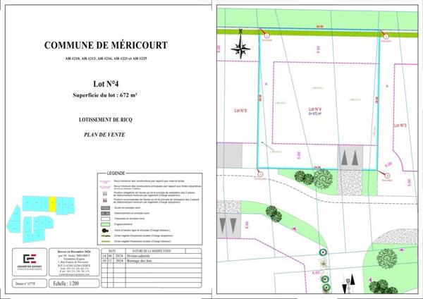 Terrain de lotissement à batir