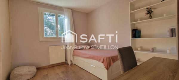 Maison 4 chambres avec jardin secteur boisé