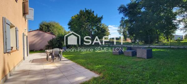 Maison 4 chambres avec jardin secteur boisé