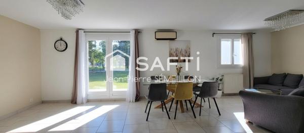 Maison 4 chambres avec jardin secteur boisé