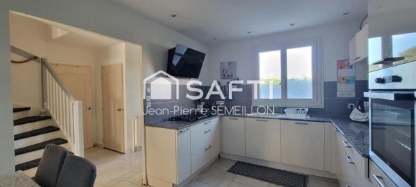 Maison 4 chambres avec jardin secteur boisé