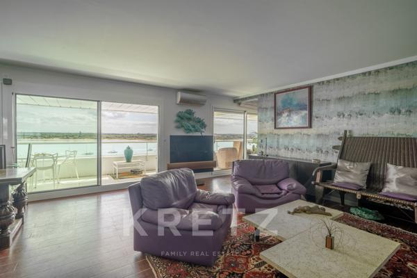 APPARTEMENT 1ÈRE LIGNE – VUE PANORAMIQUE SUR LE BASSIN D’ARCACHON