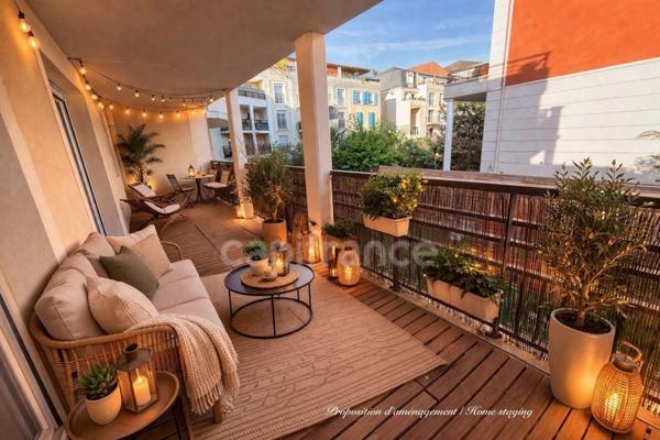 Élégant 4 pièces lumineux avec suite parentale, balcons et parking à Bondy