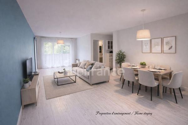 Élégant 4 pièces lumineux avec suite parentale, balcons et parking à Bondy