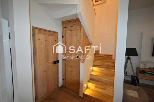 Maison 73m², 2 chambres, jardin, rénovée avec goût