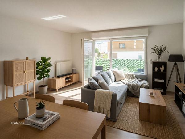 Appartement Nantes 3 pièce(s) 65 m2,  
Nantes 44100
