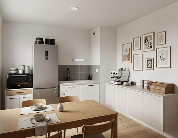 Appartement Nantes 3 pièce(s) 65 m2,  
Nantes 44100