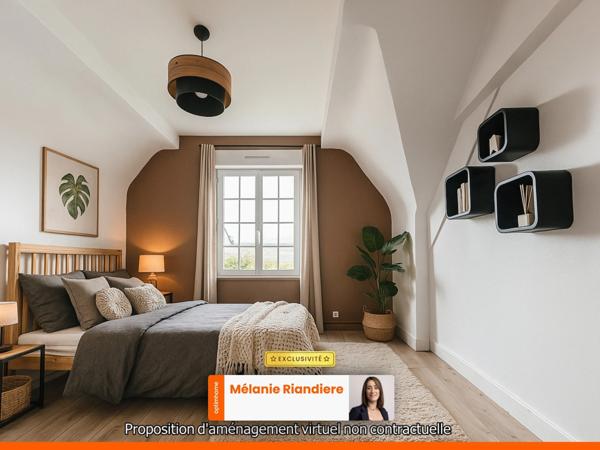 Maison de ville 3 chambres avec grand garage, jardin et sous-sol