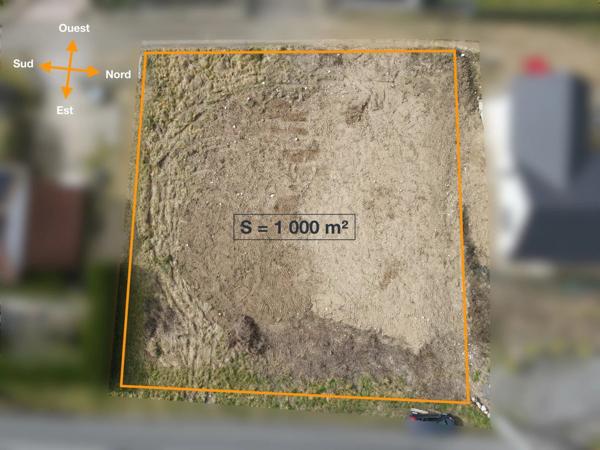 Vente Terrain 1000 m2 à Serrières-en-Chautagne