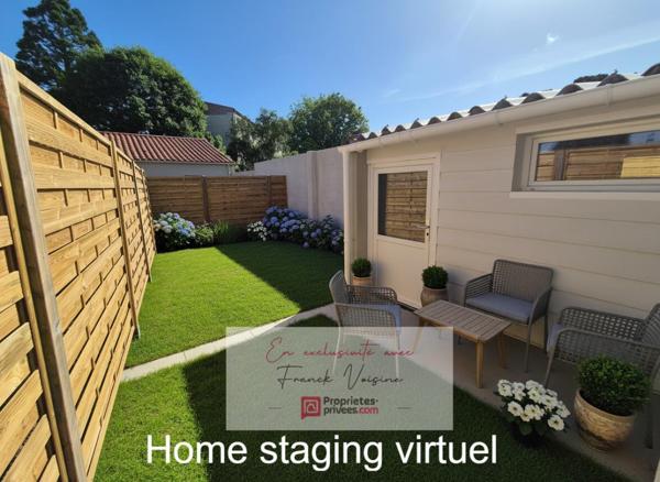 A VENDRE en Exclusivité aux Herbiers, Maison de ville de 65 m2 avec 2 chambres et cour fermée