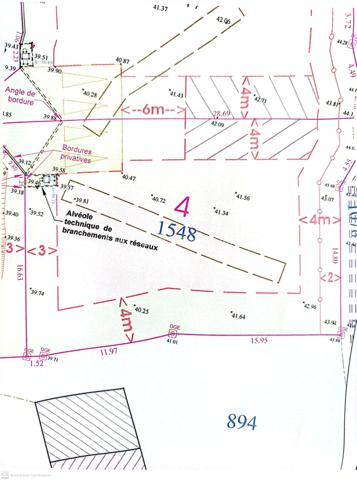 Lotissement de 720 m²