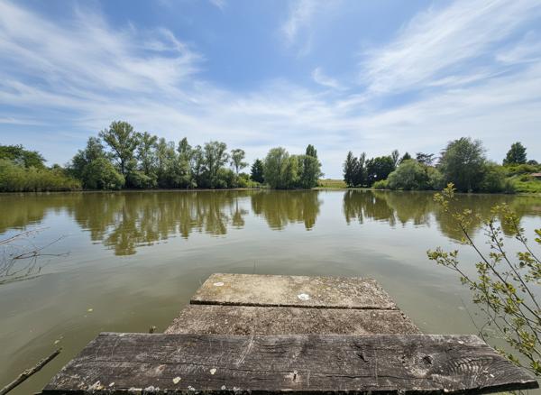Domaine à fort potentiel : étang d'un hectare, deux maisons, dépendances exceptionnelles - à rénover et personnaliser entièrement
