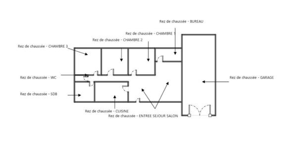 Maison à vendre 4 pièces 90 m² Saint-Privat