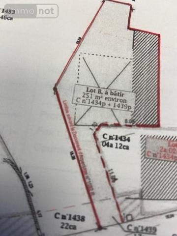 Terrain à Batir à vendre à Miniac-Morvan en Ille-et-Vilaine (35540), ref : 089/3254   
gare