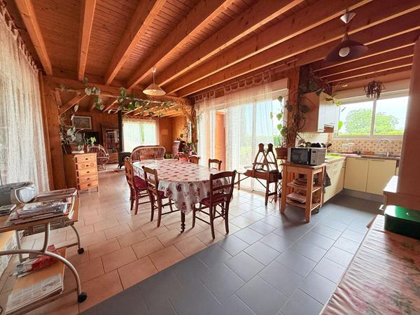 A vendre - Maison ossature bois - Tuffalun - 6 pièces - D6048