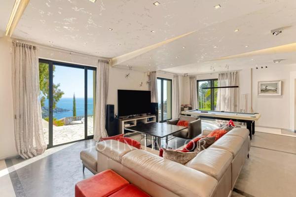 Villa provençale vue mer panoramique - Domaine sécurisé