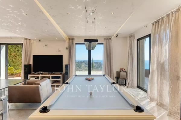 Villa provençale vue mer panoramique - Domaine sécurisé