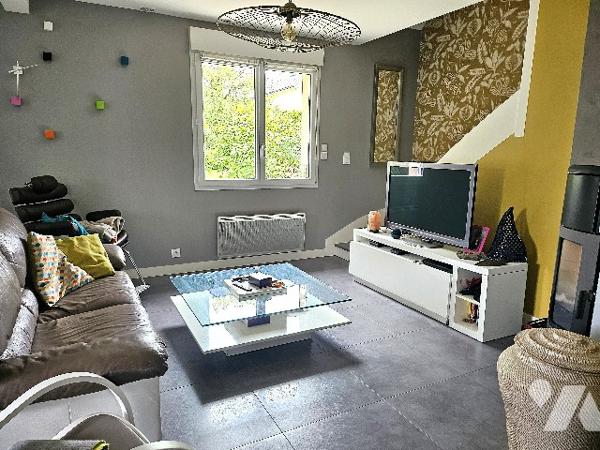 Maison 123 m² - sous-sol– 4 ch – Terrain 1300 m² – DPE C