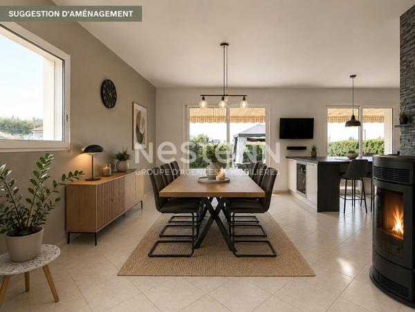 A vendre - Maison familiale et terrain constructible - Centre de Vihiers - D6068