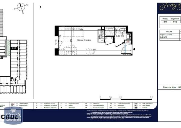 Appartement à louer 1 pièce 18.3m² La Rochelle (17000)