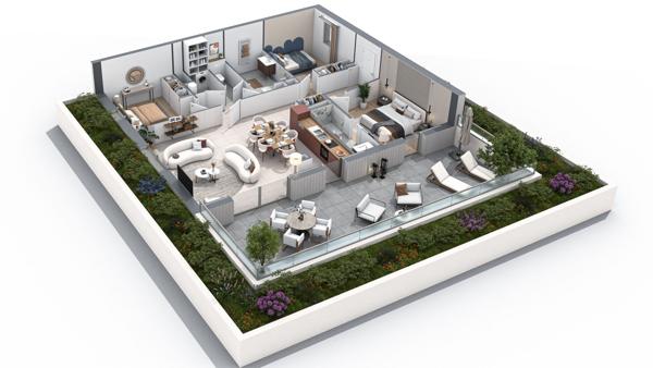 Appartement Saint Gilles Croix De Vie 3 chambres