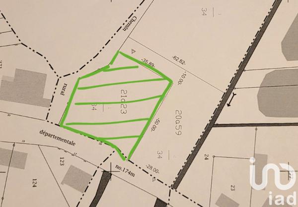 Terrain à vendre 2 123 m² Hundling