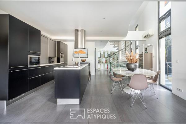 Maison d’architecte à l’esprit loft