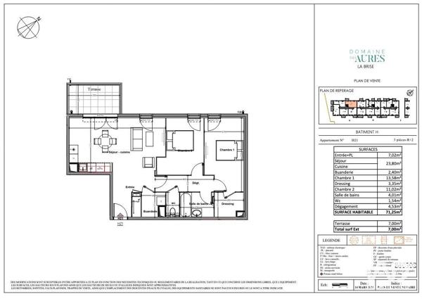 Appartement à vendre 3 pièces 71 m² Manosque