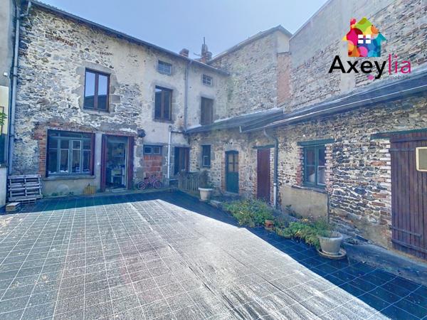 Ferrières-sur-Sichon (03250) A VENDRE - FERRIERES-SUR-SICHON - IMMEUBLE AVEC COMMERCE, APPARTEMENT TYPE 5 ET JARDIN