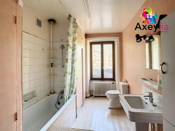 Ferrières-sur-Sichon (03250) A VENDRE - FERRIERES-SUR-SICHON - IMMEUBLE AVEC COMMERCE, APPARTEMENT TYPE 5 ET JARDIN