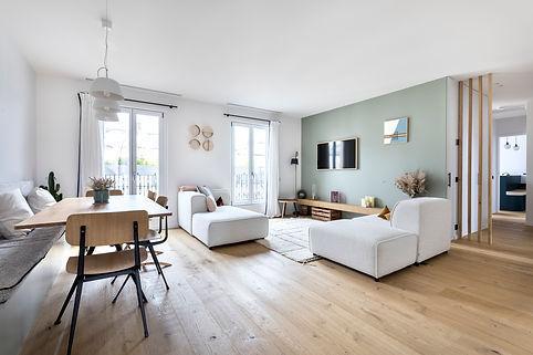 75011 - Voltaire / Père Lachaise - Appartement 4P - 85 m² dernier étage / traversant / Balcon