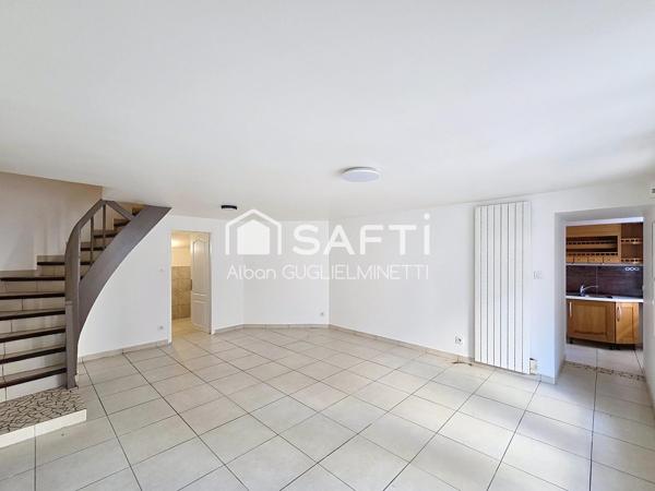 Le charme d'un appartement de village en duplex