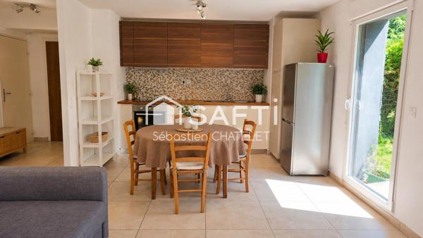 Hypercentre, T2 rez-de-jardin avec garage, au calme