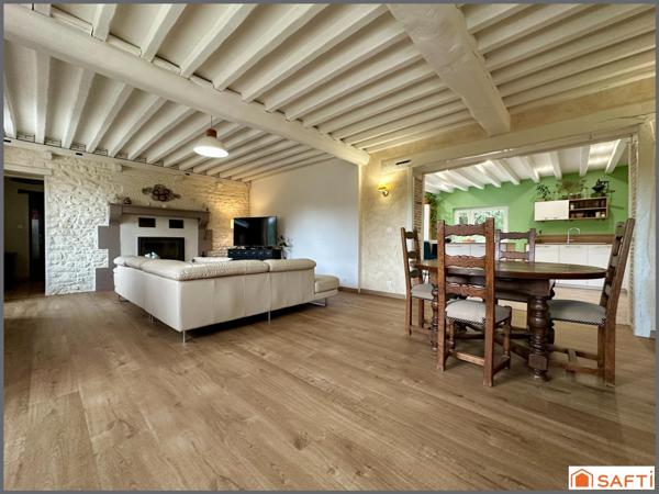 Longère avec 5 chambres entièrement rénovée intérieurement