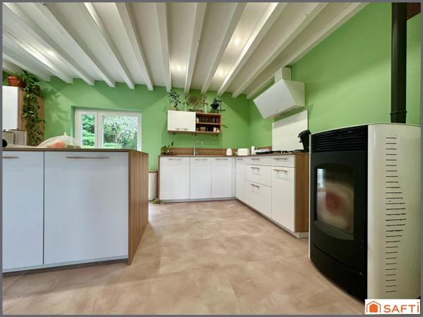 Longère avec 5 chambres entièrement rénovée intérieurement