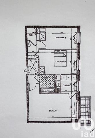 Appartement à vendre 3 pièces 59 m² Trappes