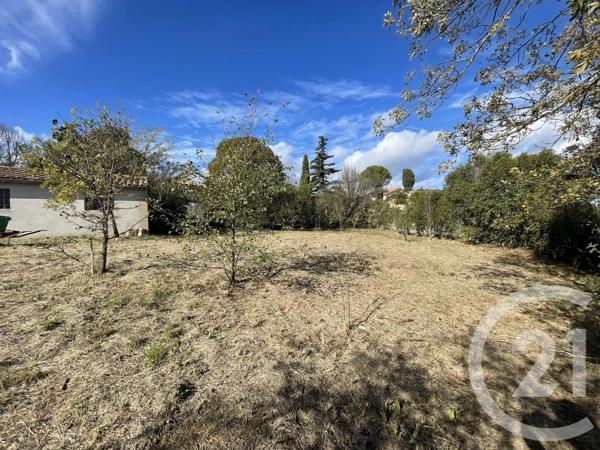 Terrain à vendre  1389 m 2   ALES  - 30