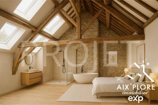 Combles aménageables - 210 m² - St GENIX LES VILLAGES