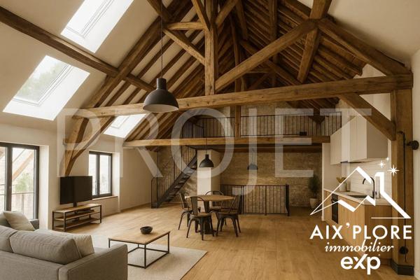 Combles aménageables - 210 m² - St GENIX LES VILLAGES