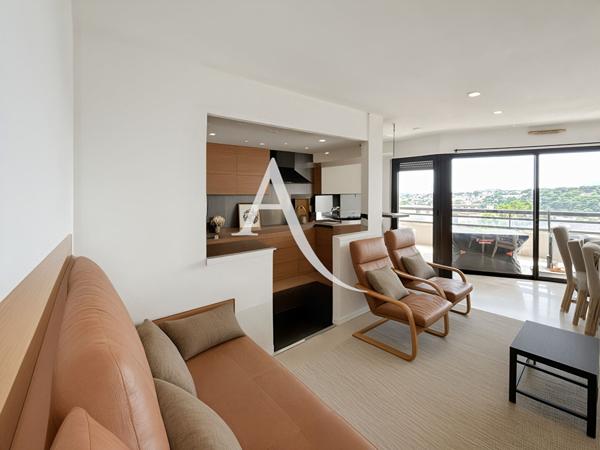 Appartement Le Cannet 2 pièces 49m2 vue Mer
