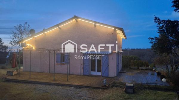 A vendre jolie maison T4 atypique pleine de charme et d'espace