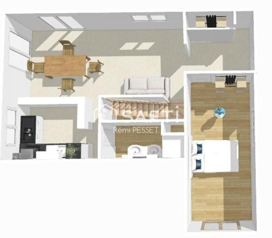 A vendre jolie maison T4 atypique pleine de charme et d'espace