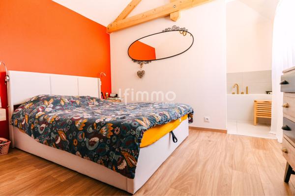 Maison plain-pied 119 m²-jardin-piscine-garage-terrain 6,95 ares