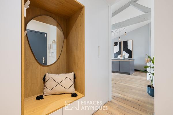 Appartement avec terrasse et finitions soignées proche du marché