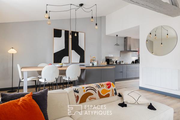 Appartement avec terrasse et finitions soignées proche du marché