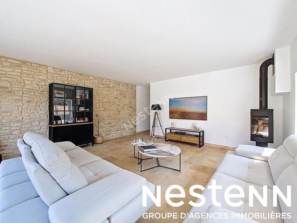 GENAS AZIEU - Maison 230m² -  5 chambres -Terrain - Piscine