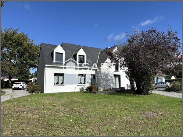 Environnement paisible et charmant pour ce pavillon coeur de ville