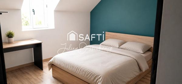 Maison  entièrement rénovée 4 chambres proche bourg de Niherne