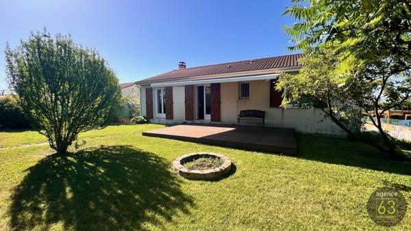 Cournon, maison de 120 m2 de plain-pied sur 803 m2 de terrain clos