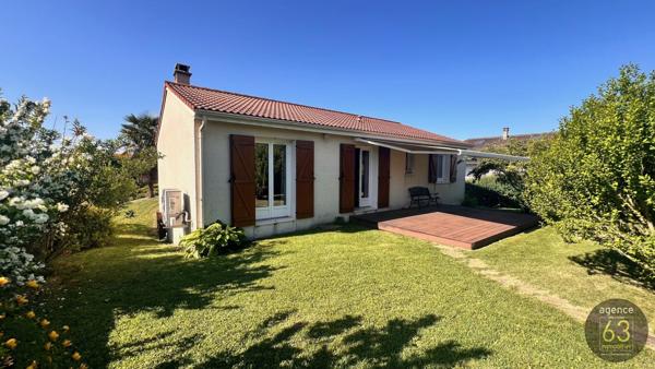 Cournon, maison de 120 m2 de plain-pied sur 803 m2 de terrain clos